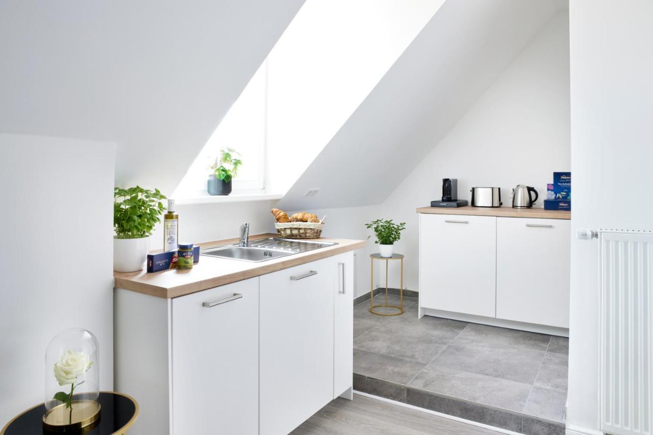 Schlossberg Residences - Xxl-Design-Apartment Mit Schlossblick Fuer Bis Zu 12 Personen Schwetzingen Exterior photo